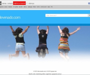 REGISTRATE EN DEVENADO.COM en Venado Tuerto