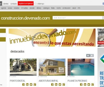 CONSTRUCCION.DEVENADO.AR en Venado Tuerto