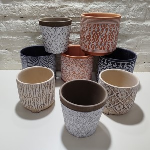 maceta ceramica 16x15cm