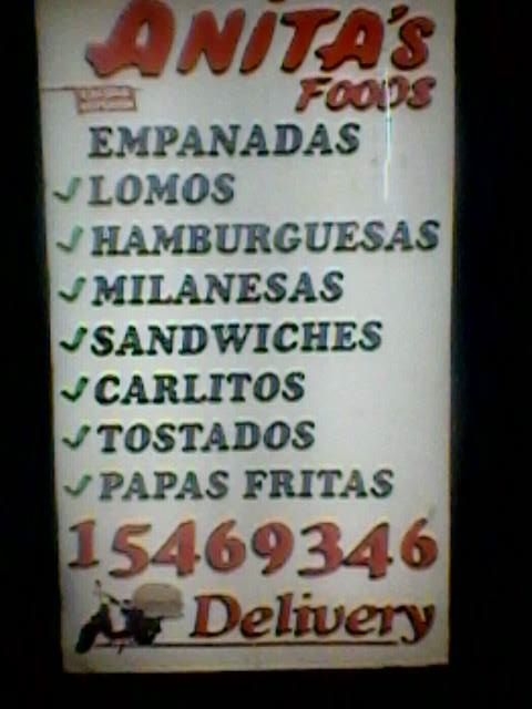 Anitas Foods Delivery